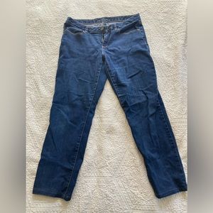 Michael Kors Dark Wash Cropped Jean Size 8